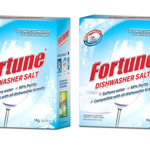 Fortune Dishwasher Active Salt Powder- 1 kg (Pack of 2)