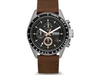 Fossil Decker Brown Watch Ch2885 - Chronograph, Men, Leather