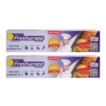 Freshwrapp Hindalco Aluminium Foil 72 Meters, 11microns (Pack of 2) | Food Packing, Wrapping, Storing and Serving