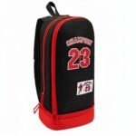 FunBlast Pencil case for Girls, Large Capacity Hangable Triple Layer Canvas Pencil Case, Cute Cartoon for Girls & Boys, Kawaii Pencil Case (Champion)