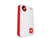 Goldmedal Red Dot Polyphonic Door Bell For Home | Calling Bell For Office,School | Wired Electric Door Bell | LED Flash Light | - White & Red