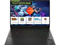 HP Omen, AMD Ryzen 9 8940HX, 8GB RTX 5070, 24GB DDR5(Upgradeable) 1TB SSD, 165Hz, 2k WUXGA, 3ms, 400 nits, 16''/40.6cm, Win11, M365* Office24, Black, 2.44kg, ap0182AX, RGB, AI Gaming Laptop