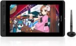 HUION KAMVAS Pro 13 Graphics Drawing Monitor with Stand, Full-Laminated Anti-Glare Screen Battery-Free Stylus 8192 Pen Pressure - 13.3 Inch Pen Tablet Display for Linux, Windows and Mac