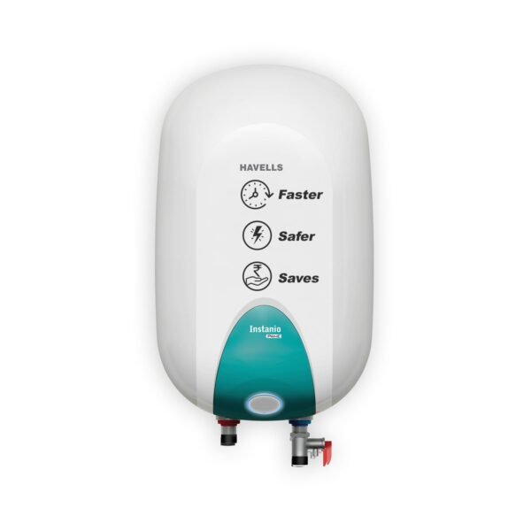 Havells Instanio Prime 25L Storage Water Heater(Geyser)|Faster Heating|Safer to use|Saves electricity|Engineered for Hard Water|Color Changing LED Indicator|Anti Rust Tank|Heavy Duty Heating Element