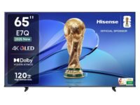Hisense 164 cm (65 inches) E7Q Series 4K Ultra HD Smart QLED TV 65E7Q (Black)