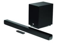 JBL Cinema SB271, Dolby Digital Soundbar with Wireless Subwoofer for Extra Deep Bass, 2.1 Channel Home Theatre with Remote, HDMI ARC, Bluetooth & Optical Connectivity (220W)