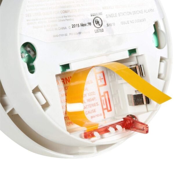 Kidde Battery-Operated UL-Listed Smoke Detector with Alarm