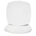 Kuber Industries Plastic Dinner Plates - 3 Pieces, White
