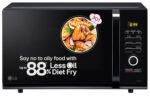 LG 32 L Convection Microwave Oven (MC3286BLT, Black, Auto Cook Menu, Diet Fry and with Stainless Steel Cavity)