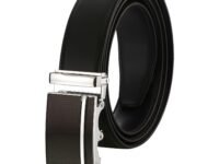 Labnoft Men's Auto Lock PU Leather Belt