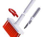 Lapster 5-in-1 Multi-Function Laptop Cleaning Brush/Keyboard Cleaning kit/Gadget Cleaning kit Gap Duster Key-Cap Puller for Laptop, Keyboard and Earphones(Multi Colour)