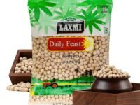 Laxmi Daily Feast White Peas 1 KG | Safed Matar Whole Dried Peas Pulses | Traditional Safed Vatana
