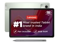 Lenovo Tab M11 with Pen| Wi-Fi Connectivity| 8 GB RAM, 128 GB ROM|11 Inch Screen| 90 Hz, 72% NTSC, FHD Display| Quad Speakers with Dolby Atmos|Octa-Core Processor |13 MP Rear Camera, Green
