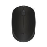 Logitech B170 USB Mouse,12-Months Battery Life, Ambidextrous, PC/Mac/Laptop - Black