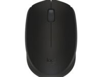 Logitech B170 USB Mouse,12-Months Battery Life, Ambidextrous, PC/Mac/Laptop - Black