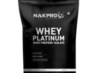 NAKPRO Platinum Whey Protein Isolate | 28g Protein, 6.36g BCAA | Easy Mixing, Low Carbs, Easy Digesting Whey Protein Supplement Powder (1 Kg, Malai Kulfi)