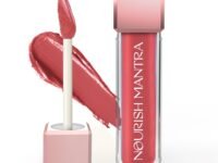 Nourish Mantra’s Masoom Pink Lipstick (3.5ml)/ Creamy Matte Liquid Lipstick with SPF/Water Proof/Smudge Proof/Transfer Proof/Long Lasting/Suits All Skin Tones