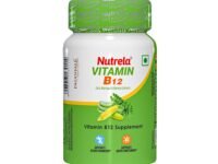 Nutrela Vitamin B12 Biofermented Plant Based Supplement for Men & Women with Moringa and Aloevera Extract - 30 Veg Capsules