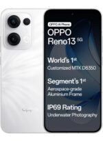 OPPO Reno13 5G (Ivory White,8 GB RAM, 256 GB Storage) with No Cost EMI/Additional Exchange Offers