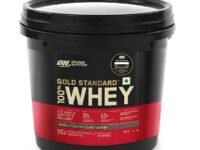 Optimum Nutrition (ON) Gold Standard 100% Whey Protein Powder 4 Kg (Double Rich Chocolate), for Muscle Support & Recovery, Vegetarian - Primary Source Whey Isolate