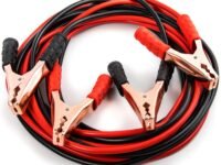 PAGHADI Car Hevy Duty Auto Jumper Cable Battery Booster Wire Clamp With Alligator Wire ( 7 Ft ,500 AMP ) Red Black