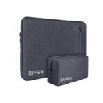 PHOTONIC 16-inch Laptop Case Laptop Charger Pouch | for Laptop Sleeve 15.6 15" | Waterproof Laptop Sleeve/Cover | Unisex | Grey, Laptop Cover Bag