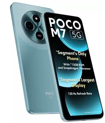 POCO M7 5G, Ocean Blue (6GB, 128GB)
