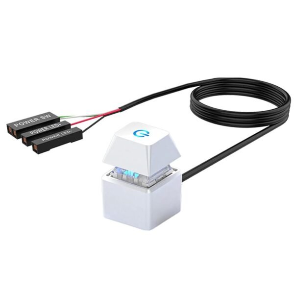 Pc Power Button,Pc Case,Computer Accessories,Suitable for Office Maintenance Technicians and DIY Enthusiasts, Suitable for Various Scenarios in Home Offices and Computer Rooms