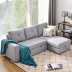 Phoenix Versatile Reversible Sofa Bed: Space-Saving Storage Included