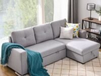 Phoenix Versatile Reversible Sofa Bed: Space-Saving Storage Included