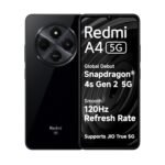 Redmi A4 5G (Starry Black, 4GB RAM, 64GB Storage) | Segment Largest 6.88in 120Hz | 50MP Dual Camera | 18W Fast Charging | Charger in The Box
