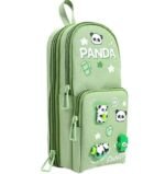 SUPER TOY Large Pencil Case, Big Capacity Pencil Pouch Stationery Pen Bag for Kids, Storage Box Organizer Zipper Compartments for Teens Girls for School Supplies, Office and Travel