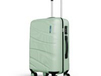 Safari Persia 8 Wheels 65cm Check-in Trolley Bag Hard case Polycarbonate 360 Degree Wheeling System Luggage, Suitcase for Travel, Jade Green, Medium