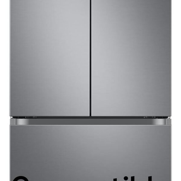 Samsung 550 L, Convertible, Digital Inverter, Frost Free French Door Refrigerator (RF57A5032S9/TL, Silver, Refined Inox)