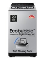 Samsung 7 kg, 5 Star, Eco Bubble Technology, Digital Inverter Motor, Soft Closing Door, Fully-Automatic Top Load Washing Machine (WA70BG4441YYTL, Lavender Gray)