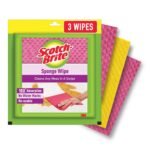 Scotch-Brite Multi-purpose , Easy to use kitchen cleaning Sponge Wipe (3 -Pieces)