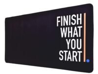 Seagull flight of fashion Large Extended Mouse Pad XXL with Non-Slip Rubber Base, Stitched Edge Mouse Mat for Laptop, Computer & Desk - 60 x 30 x 0.2 cm - Finish What You Start Quote