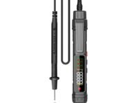 Serplex® Voltage Multimeter Digital Multimeter 4000 Count AC/DC Voltage Tester, Voltmeter Sensor, Live Wire Detection, Resistance, Continuity, Capacitance, and Diode Testing, Battery Operated