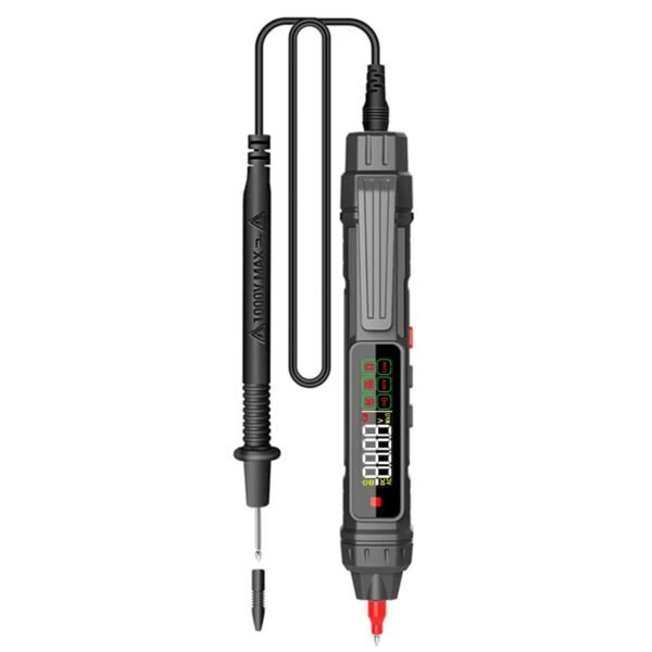 Serplex® Voltage Multimeter Digital Multimeter 4000 Count AC/DC Voltage Tester, Voltmeter Sensor, Live Wire Detection, Resistance, Continuity, Capacitance, and Diode Testing, Battery Operated