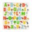 Skillofun Wooden Capital Alphabet Tray with Picture (with Knobs) Learning Toy | Early Educational Toy for Kids (Multicolor, Age- 3+)