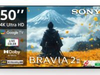 Sony 126 cm (50 inches) BRAVIA 2M2 Series 4K Ultra HD Smart LED Google TV K-50S22BM2