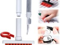 Sounce 5-in-1 Multi-Function Laptop Cleaning Brush/Keyboard Cleaning kit/Gadget Cleaning kit Gap Duster Key-Cap Puller for Laptop, Keyboard and Earphones