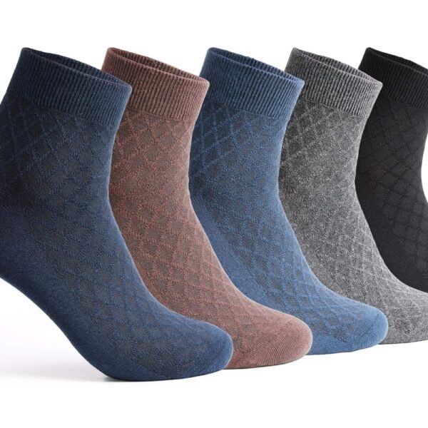 Supersox Ankle Casual Design Socks for Men, Made With Breathable, Anti Odour & Moisture Absorbent Combed Cotton with a Extra Durable Welt, Ideal for All Day Wear