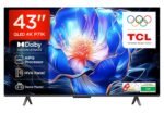 TCL 108 cm (43 inches) 4K Ultra HD Smart QLED Google TV 43P71K