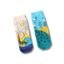 THELA GAADI Nature Theme Pure Cotton Ankle Socks for Men & Women | Unisex, Funky, Printed | Free Size (10+ Yrs), Odour Less, Breathable Quirky | Pack of 2 Pairs