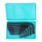 Taparia KM9V Allen Key Set (Black), Hex