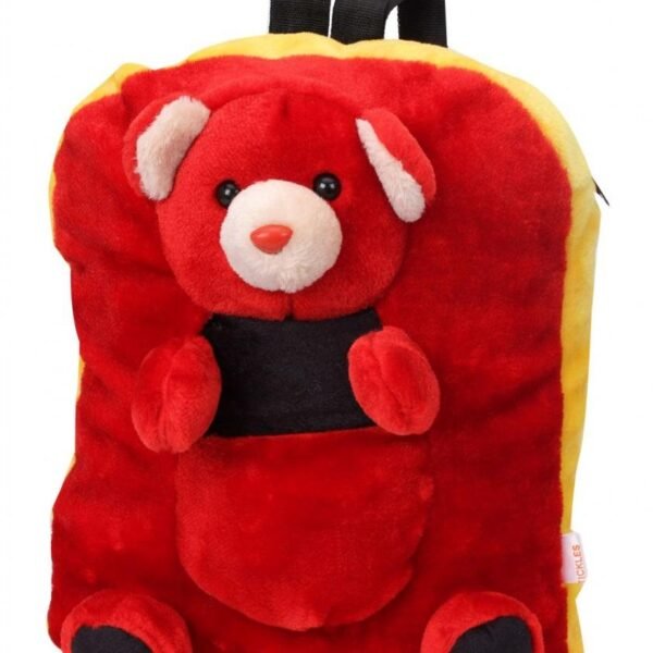 Tickles Teddy Prime School Shoulder Bag Soft Toy Plush Kids Birthday Gift 3 litres