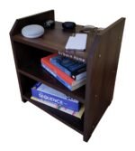 Toucan Bedside Table, End Table. Night Stand, Easy to Assemble Table (Walnut)