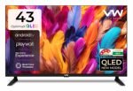 VW 109 cm (43 inches) OptimaX Series Full HD Smart QLED Android TV VW43AQ1