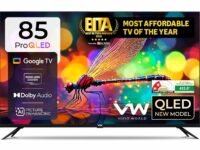 VW 215 cm (85 inches) Pro Series 4K Ultra HD Smart QLED Google TV VW85GQ1